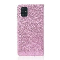 thumbnail image 3 of Samsung Galaxy A51 Case, Dteck Bling Glitter Faux PU Leather Magnetic Closure Multi-Credit Card Slot Cash Holder Wallet Case Phone Cover For Samsung Galaxy A51, Pink, 3 of 8