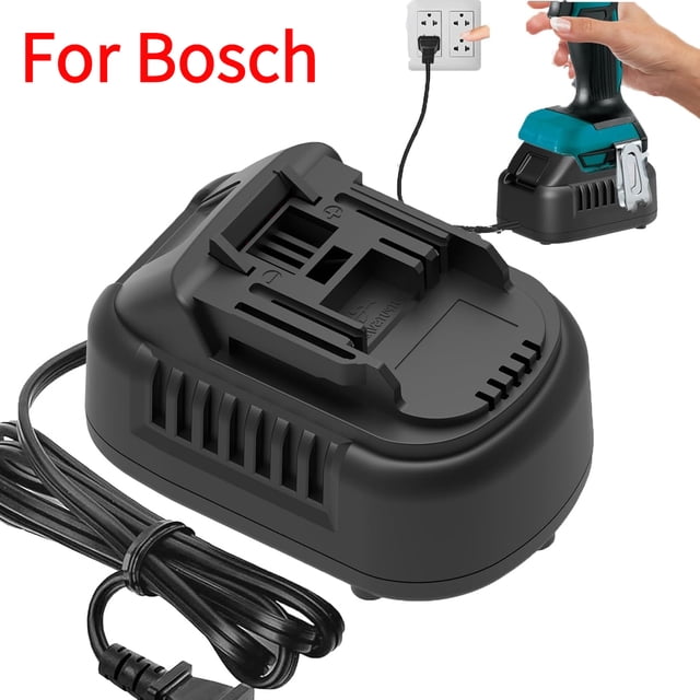 Convertisseur DC 110V à 18V Compatible avec Bosch Outil Sans Fil 18V, Option de Source d'Alimentation pour Outils Bosch MultiVolt, Puissance Max 500W avec Câble 1,8m