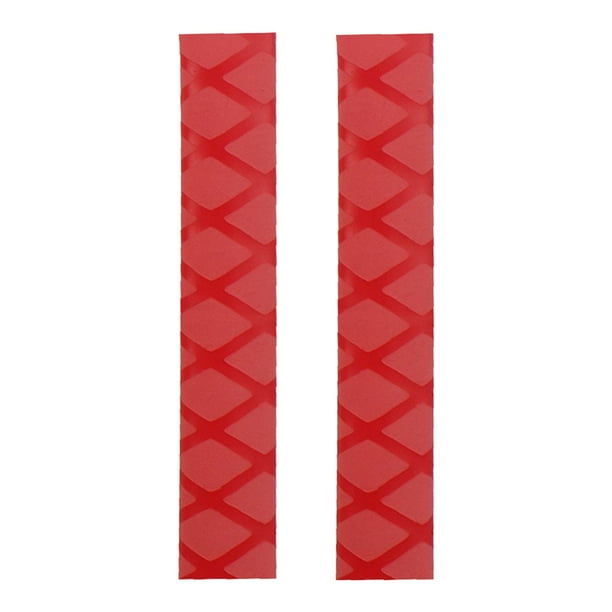 Empuñaduras Antideslizantes para Baquetas Accesorios para Tambores (rojo) 1 Par