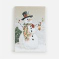 thumbnail image 1 of Impression sur Toile Pays Bonhomme de Neige avec des Lumières LED, 1 of 5