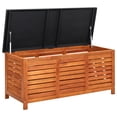 thumbnail image 5 of vidaXL Outdoor Storage Deck Box Chest for Patio Cushions Solid Eucalyptus Wood, 5 of 14