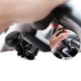 thumbnail image 3 of Samfox Pomo Volante Bola Para Volante Manejo de La Rueda Perilla - Dirección de La Bola del Coche Universal para Trabajo Pesado Volante Pomo Giratorio Bola Negro Mango para Coches, 3 of 5