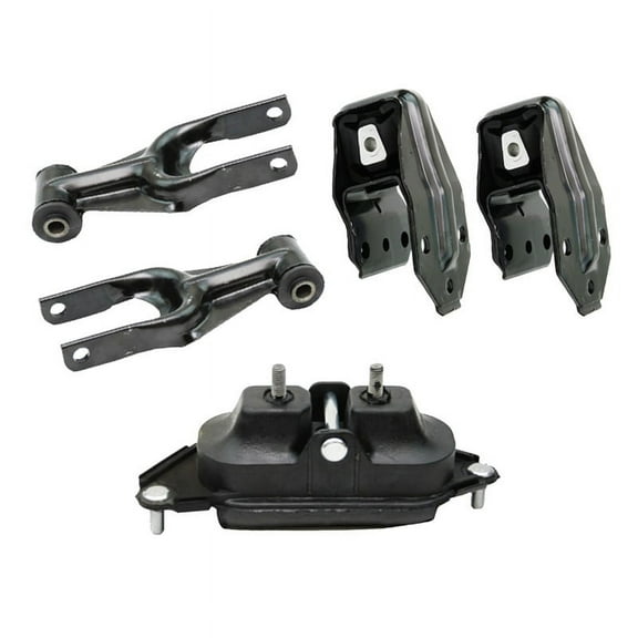 K1036 Fits 2006-2011 Chevrolet Impala/ Monte Carlo 3.5L 3.9L Engine Motor Mount 5pcs : A5263 A5263 A2906 A5372 A5372
