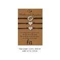 thumbnail image 2 of Houderco 3Ud Decorativa De Tejida Marrón Con Colgante De Inoxidable, 2 of 8