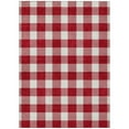 thumbnail image 2 of Addison Rugs Chantille Indoor/Outdoor Transitional Plaid Red Washable Rectangle Rug, 3' x 5', 2 of 6