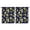 White-660, variant on Nursery Curtains Boys Girls Kids Lemon Navy Print Pattern Window Drapes for Living Bedroom Playroom Room Decor Rod Pocket 52x84Inch 2 Panels