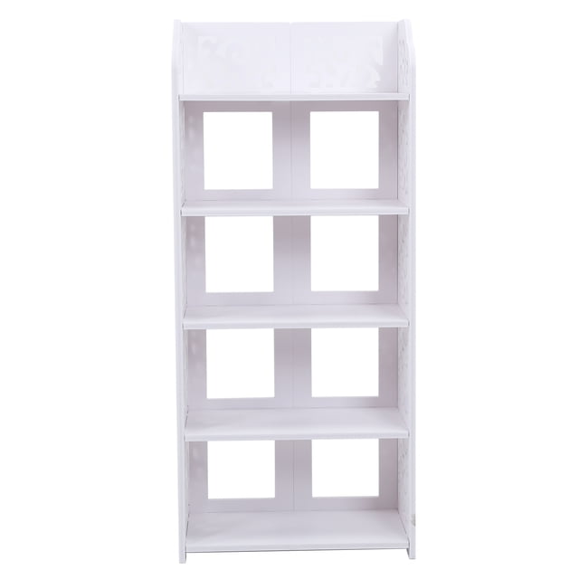 Zapatero Soporte para zapatos Soporte de almacenamiento de zapatos Suministros para mejoras del hogar 5 niveles Blanco Hueco Zapatero Soporte Estante organizador de ANGGREK Otros