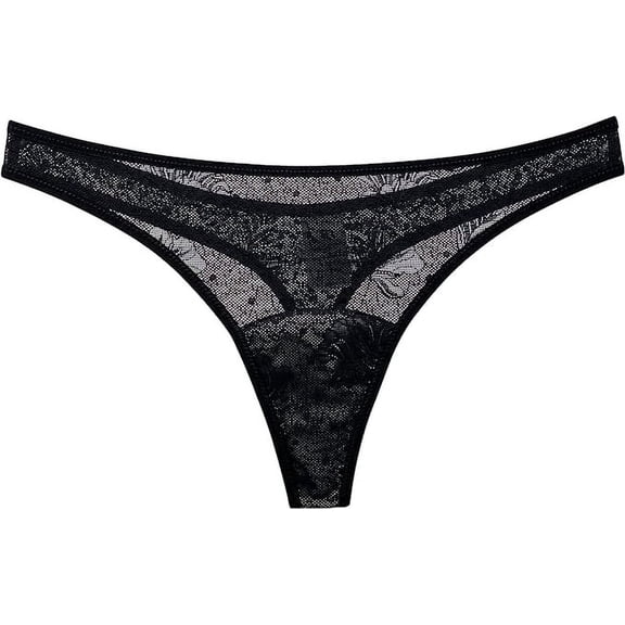 Shero Goodbye Leaks Panty - Lace Thong Black MD