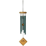 Woodstock Windchimes Chimes of Mercury Verdigris, Wind Chimes For Outside, Wind Chimes For Garden, Patio, and Outdoor Décor, 14"L
