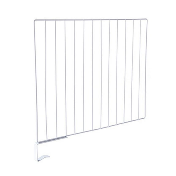 Shelves for Closet Organization Dividers Storage Shelf Cut off Partition Plate White Iron