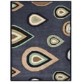 thumbnail image 2 of Rugsotic Carpets Hand Tufted Wool Eco-Friendly 4'x6' Area Rugs Rectangle Charcoal Contemporary Modern High Pile Thick Handmade Anti Skid Indoor Rug for Living Room, Bedroom K00693, 2 of 9
