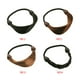 thumbnail image 5 of Jumpingount Moda para chicas, diadema, bandas elásticas para el cabello, peluca hecha a mano, diadema, cuerda para niñas, soporte para trenzar el Accesorio para el cabello negro natural F352, 5 of 6