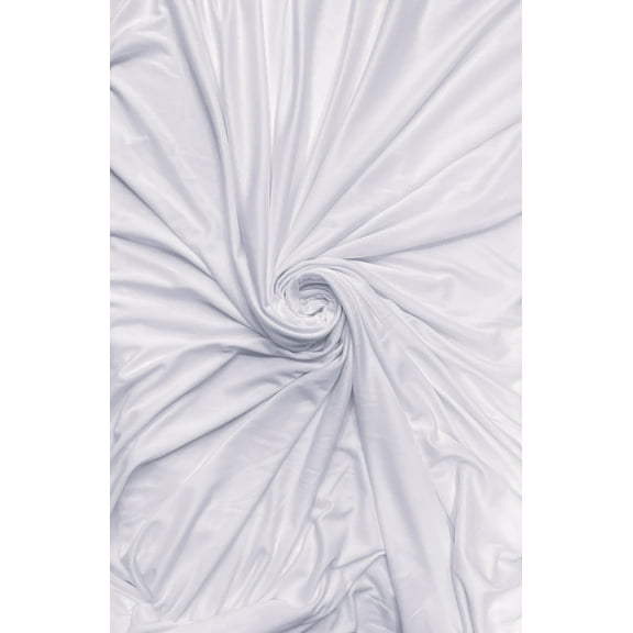 2-Way Stretch Lining Fabric, Sells by the Yard from Sal Tex Fabrics, White