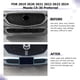 thumbnail image 3 of LUWU - Malla de parrilla frontal compatible con Mazda CX-30 2023 2024 2025 - Accesorios exteriores de coche, material ABS, 2 unidades, 3 of 3