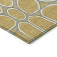 thumbnail image 4 of Addison Rugs Chantille Indoor/Outdoor Transitional Circles Gold Washable Rectangle Rug, 10' x 14', 4 of 6