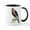 White/Black Inside, variant on CafePress - Cooper's Hawk Mug - 11 oz Ceramic Mug - Novelty Coffee Tea Cup