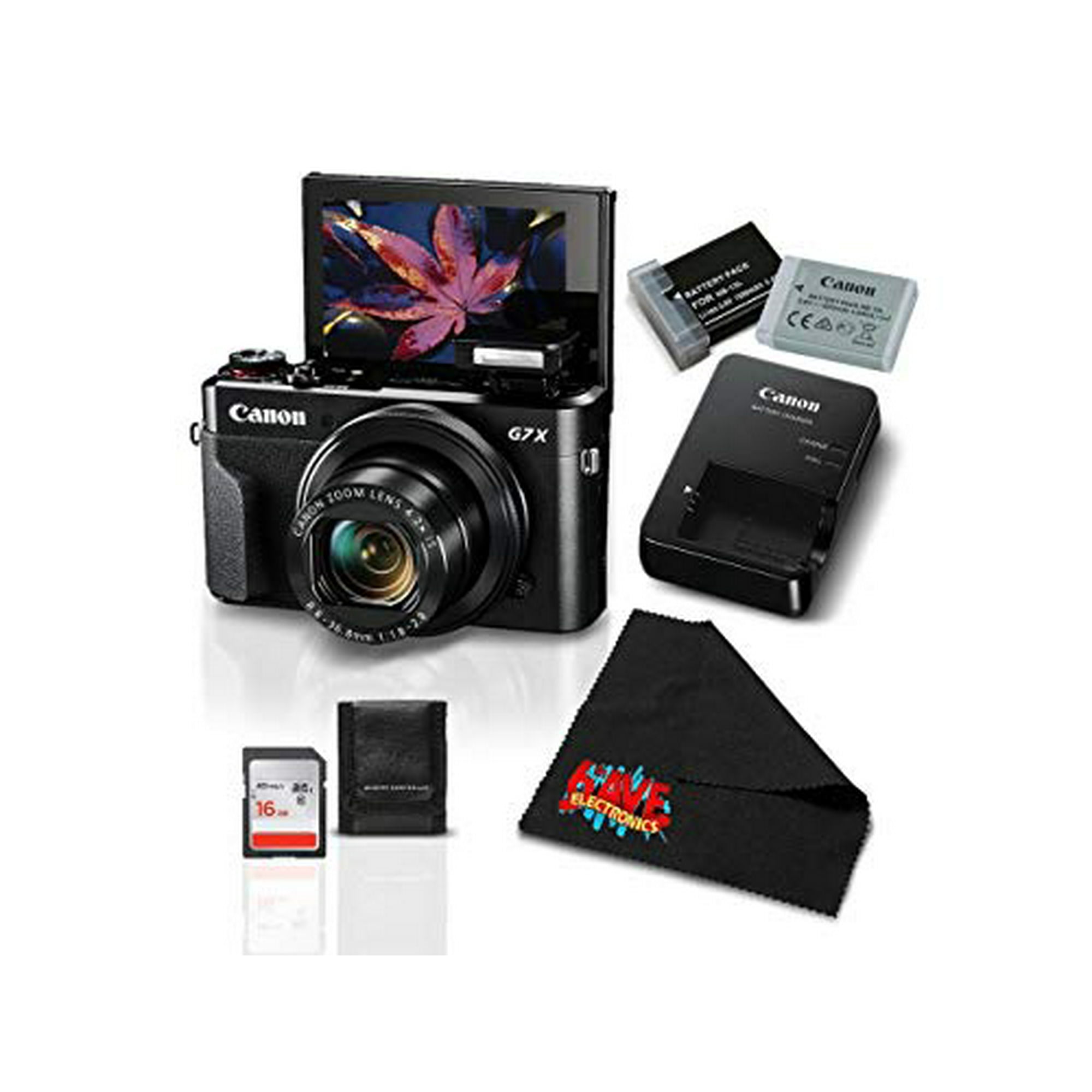Canon PowerShot G7 X Mark II Digital Camera Bundle 4 Canon PowerShot G7 X Mark II Digital Camera Bundle 4