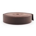 thumbnail image 2 of CRAFTMEMORE 1.5 Inch Heavy Nylon Webbing - Straps for Arts and Crafts Luxury Bag Strap High Density Webbing (5 Yards Brown), 2 of 5