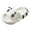 White, variant on Toddler Slippers Cute Animals Honeybee Thick Bottom Soft Sole Non Slip Comfortable Breathable Indoor and Outdoor EVA Slippers Orange