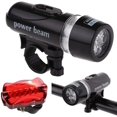 thumbnail image 1 of Bicycle Flashlight Set with Rear Light Battery-Operated Rear Light and Front Light for All Bicycles Super Bright Bicycle Lamp Set Safety, 1 of 6