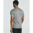 thumbnail image 3 of Real Essentials 5 Pack: Men’s Short Sleeve Dry Fit Active Crew Neck T Shirt - Athletic Running Gym Workout Tee Tops, 3 of 7