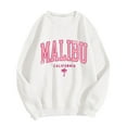thumbnail image 1 of HNMKIU Chemise à Manches Longues Femme MSLIBU Imprimé Adulte Unisexe Col Rond Sweat à Capuche, 1 of 3