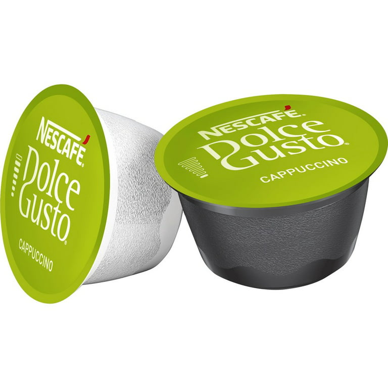 Nescafe Dolce Gusto Cappuccino Coffee Pods, 16 Count