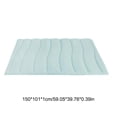 thumbnail image 3 of Alfombrilla refrescante para perros y gatos, de tela de seda de hielo transpirable, lavable, base antideslizante, múltiples tamaños para clima cálido y todas las estaciones., 3 of 6