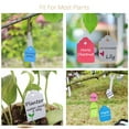 thumbnail image 4 of Visland 100PCS Plant Hanging Tags with String, Waterproof Reusable Plant Labels Tags Plant Markers Plastic Garden Signs for Plants Outdoor Garden, 4 of 7