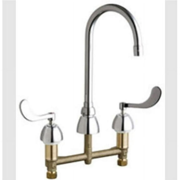 Chicago Faucets 786-E35xkab Commercial Grade High Arch Kitchen Faucet - Chrome