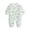 White, variant on Zwiiyzr 0-1T Baby Clothes Boy Girl Romper Long Sleeve Footless One-Piece Printing Newborn Cotton Button V-Neck Long Bodysuit White