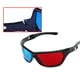 thumbnail image 3 of Gafas de visión 3D con marco de anaglifo dimensional de película de TV de plasma rojo y azul, 3 of 3
