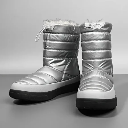 

Men‘s Warm Fleece Comfortable Slip On Mid-Calf Snow Boots Winter