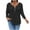 #404-Black, variant on Neewe Fall Quarter Zip Pullover Sweaters for Women 2025 Long Sleeve Collared Fitted Ribbed Knit Tops
