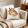 thumbnail image 1 of Cute Quadruped Patterns Cushion Cover Soft Throw Pillowcase Removable And Washable Pillowcase For Sofa And Chair Ideal Choice For Summer Sofa And Bedroom Decor, 1 of 6