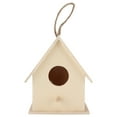 thumbnail image 1 of Kit De Casas Para Pájaros, Tablero Compuesto, Casa De Pájaros De Madera Duradera, Estilo Clásico De Cabaña De Madera, Hermoso Para Habitar Para Pájaros Salvajes Para Patio ANGGREK AC8746, 1 of 8