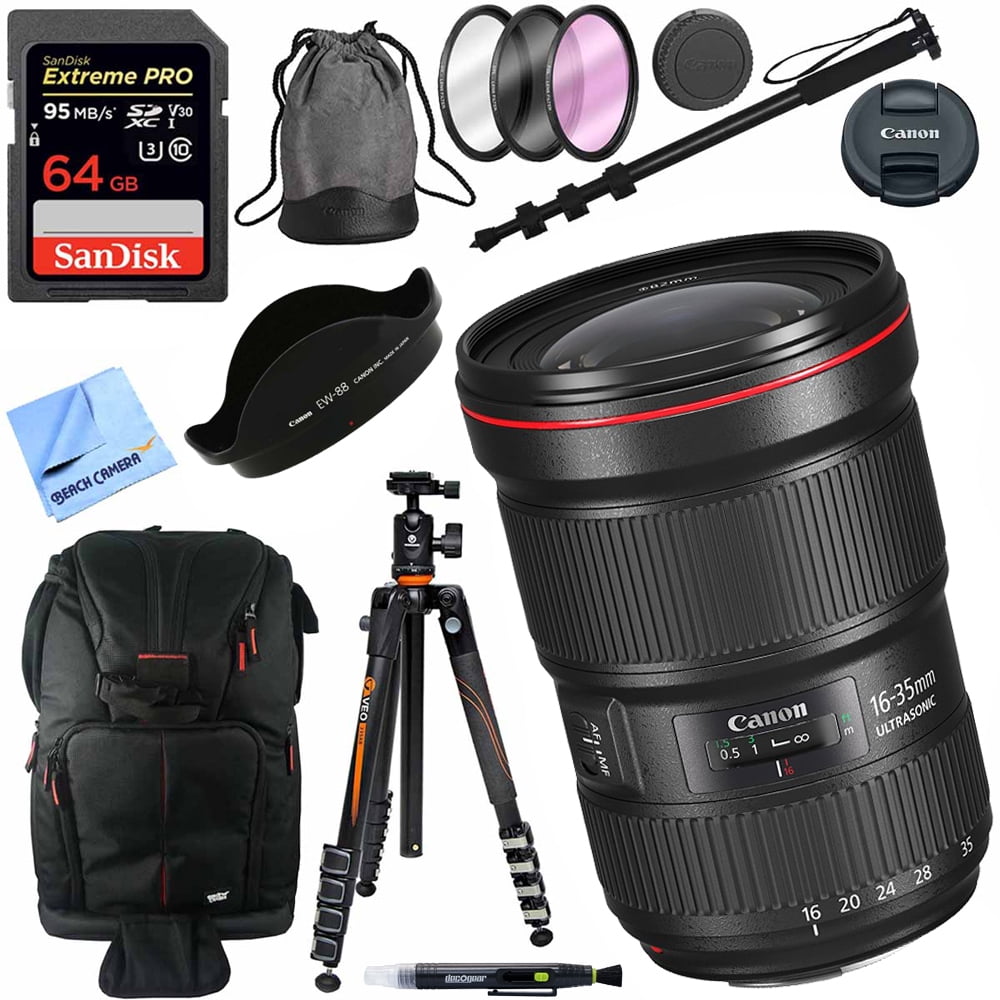 Objectif Canon EF 16-35mm F/2.8 L USM, Grand-angle Zoom, Monture EF, Occasion