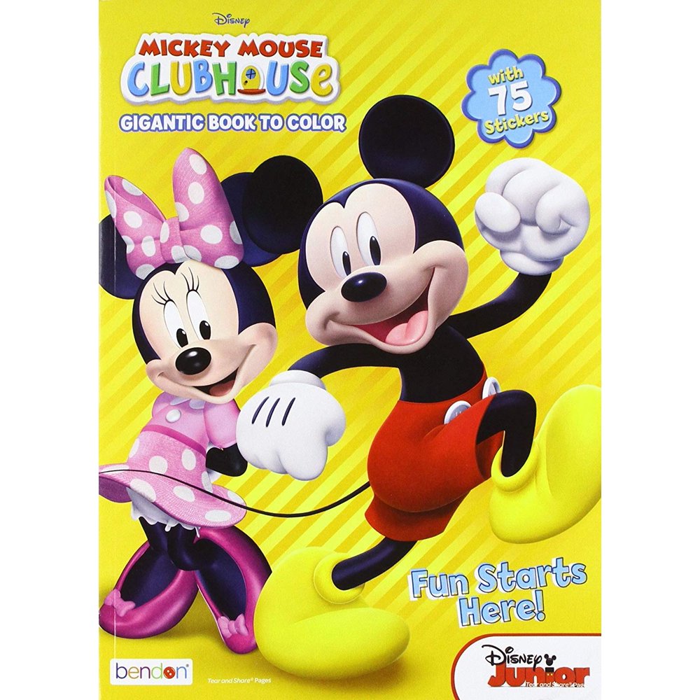 mickey mouse clubhouse coloring and activity book 224 pages 10345