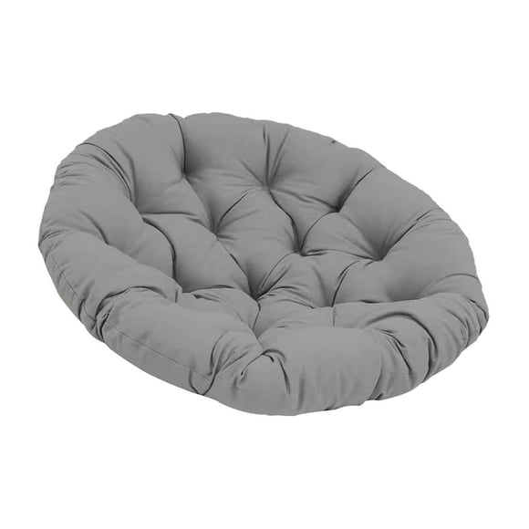DEBGFS Estbridg Papasan Chair Cushion 20inch Egg Chair Cushion (Only Cushion) Multifunctional Garden Chair for Rocking Chair Seats Sturdy Dark Gray,darkgray