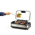 PowerXL Smokeless Grill Plus with Tempered Glass Lid and Turbo Speed