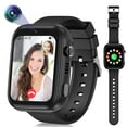 thumbnail image 2 of SHANNA Smart Watch for Kids with GPS 4G HD Touchscreen Watch with Phone GPS Tracker Real-Time Location SOS Video Call Voice Chat Camera for Boys Girls Gift, Black, 2 of 9