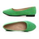 thumbnail image 5 of Zapatillas de ballet ZTWUTANG Stunner para mujer, sin cordones, color verde, talla 39, 5 of 7