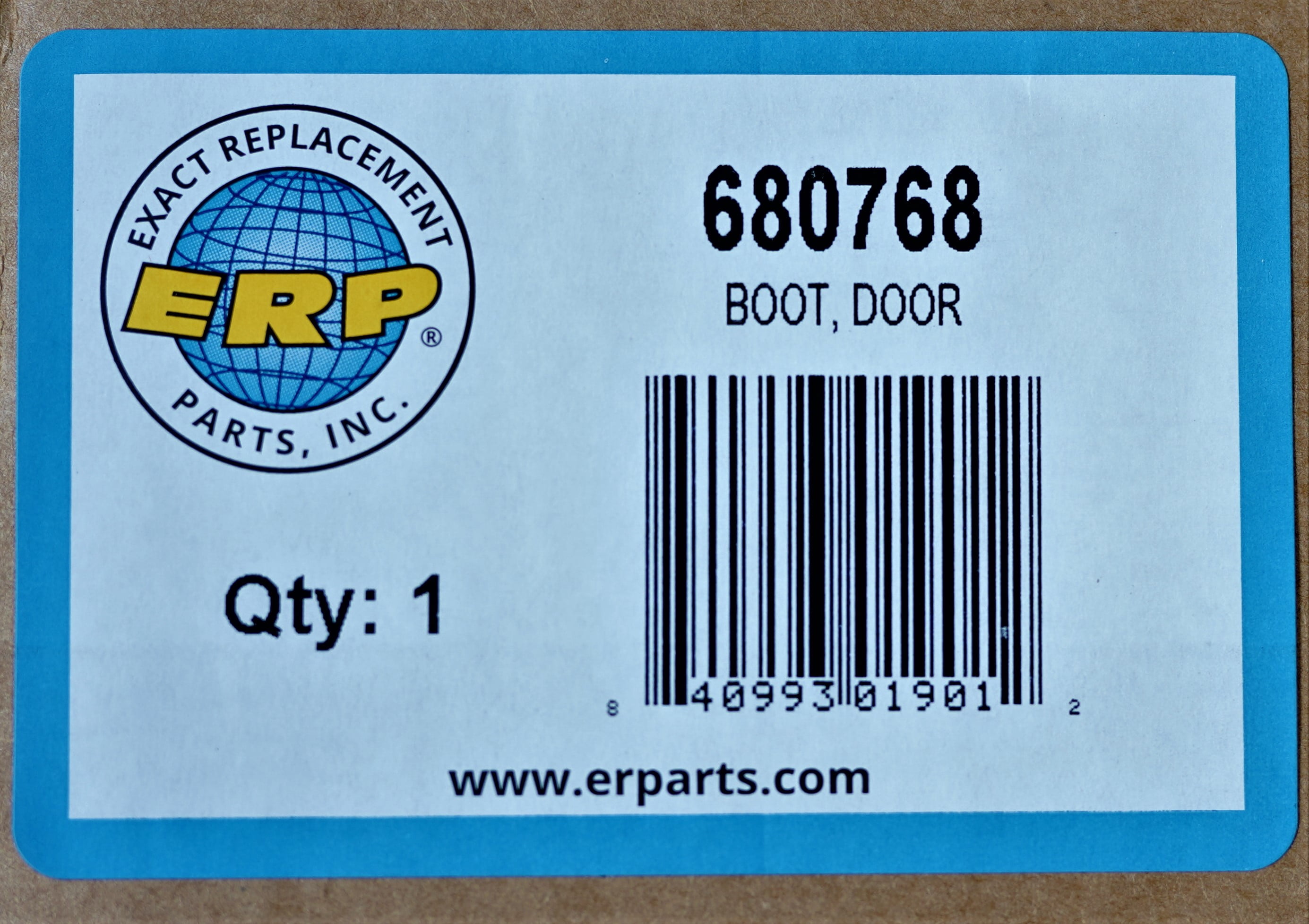 680768 ERP Replacement Door Boot NON-OEM 680768 ER680768 