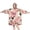 Pink Beagle and, variant on Paw Prints and Bones Wearable Oversized Blanket,Wearable Blanket Hoodie for Adults,Cozy Hooded Blankets with Super Pockets,Super Warm Fuzzy Pullover for Women & Men