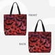 thumbnail image 2 of Balery Bats And Spiders Bolsa de Mano para Mujeres con Cremallera, Bolsa de Gimnasio con Compartimentos, Bolsa para Laptop, Bolsa para Trabajo, 2 of 7