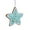 Green Star, variant on Gingerbread Christmas Tree Decoration Cookie Tree and Star Shape Dessert Ornaments for Xmas Tree Holiday Birthday Sweet Party Supplies (Pink Tree)
