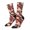 2 Black-2, variant on Skull record lips Print Adult Socks for Men & Women,Calf Socks, Ankle Socks,Boots Socks,Breathable Casual Sock,Unisex Crew Socks