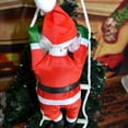thumbnail image 4 of Christmas Hanging Decoration Santa Claus Climb Ladder Hanging Decoration, 4 of 9
