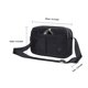 thumbnail image 2 of Bolso de mano para mujer: bolso de hombro y bandolera liviano y duradero para uso diario,2.6L(1583-NEGRO), 2 of 4