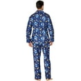 thumbnail image 3 of The Polar Express Adult Believe Holiday Christmas Movie 2PC Button-Front Coat Pajama Pant Set For Men Women, 3 of 6